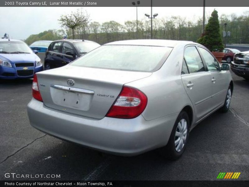 Lunar Mist Metallic / Stone 2003 Toyota Camry LE
