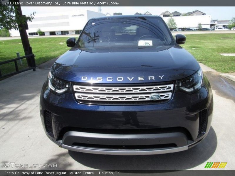 Loire Blue Metallic / Acorn/Ebony 2018 Land Rover Discovery HSE