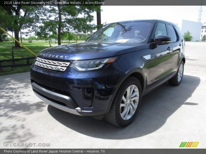 Loire Blue Metallic / Acorn/Ebony 2018 Land Rover Discovery HSE