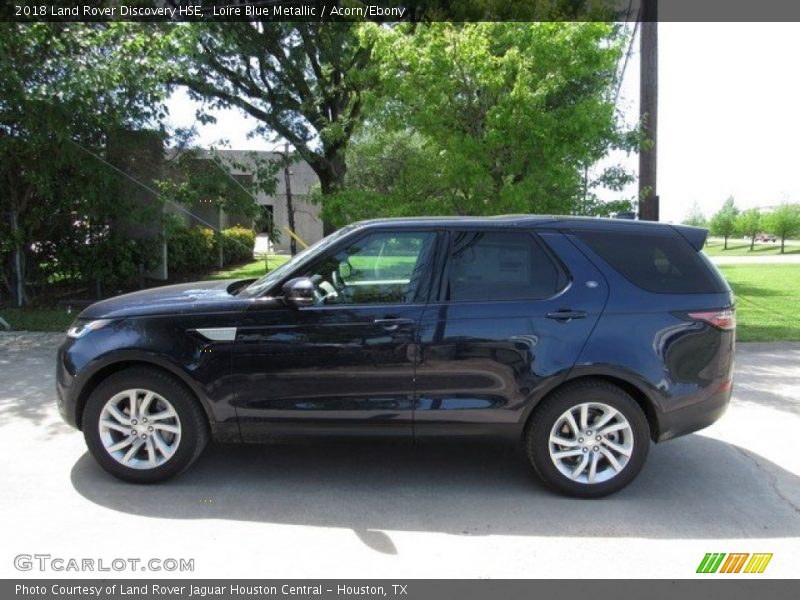 Loire Blue Metallic / Acorn/Ebony 2018 Land Rover Discovery HSE