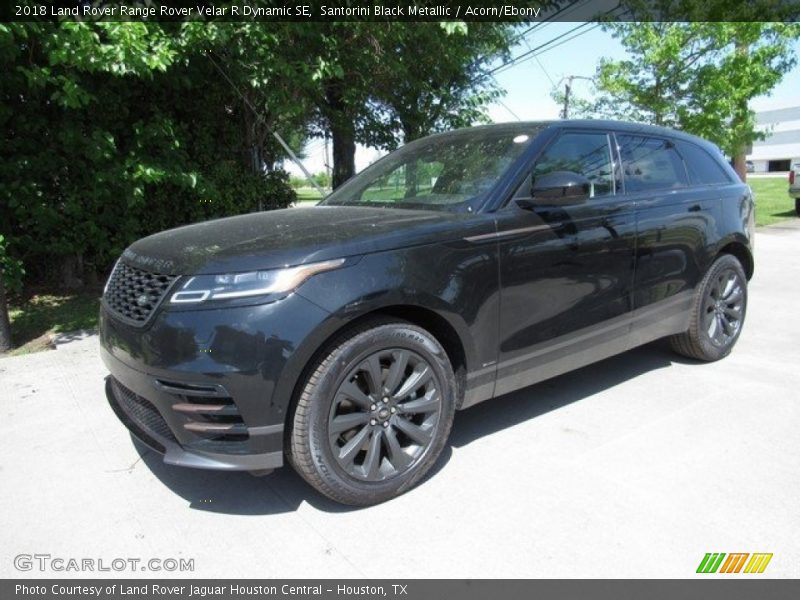 Santorini Black Metallic / Acorn/Ebony 2018 Land Rover Range Rover Velar R Dynamic SE