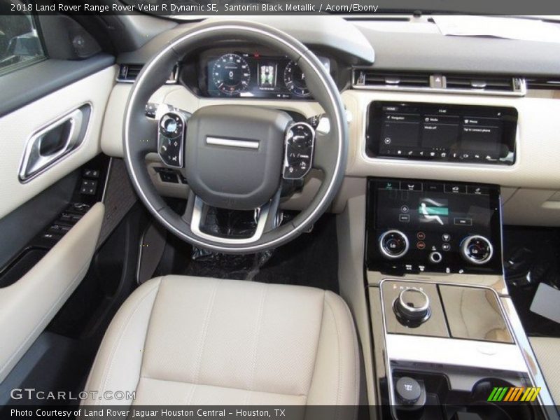 Santorini Black Metallic / Acorn/Ebony 2018 Land Rover Range Rover Velar R Dynamic SE