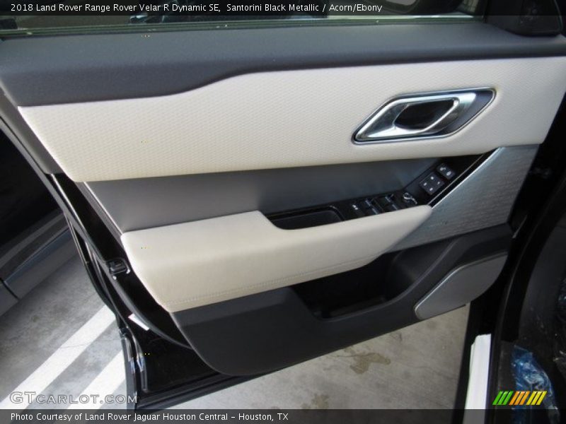 Santorini Black Metallic / Acorn/Ebony 2018 Land Rover Range Rover Velar R Dynamic SE