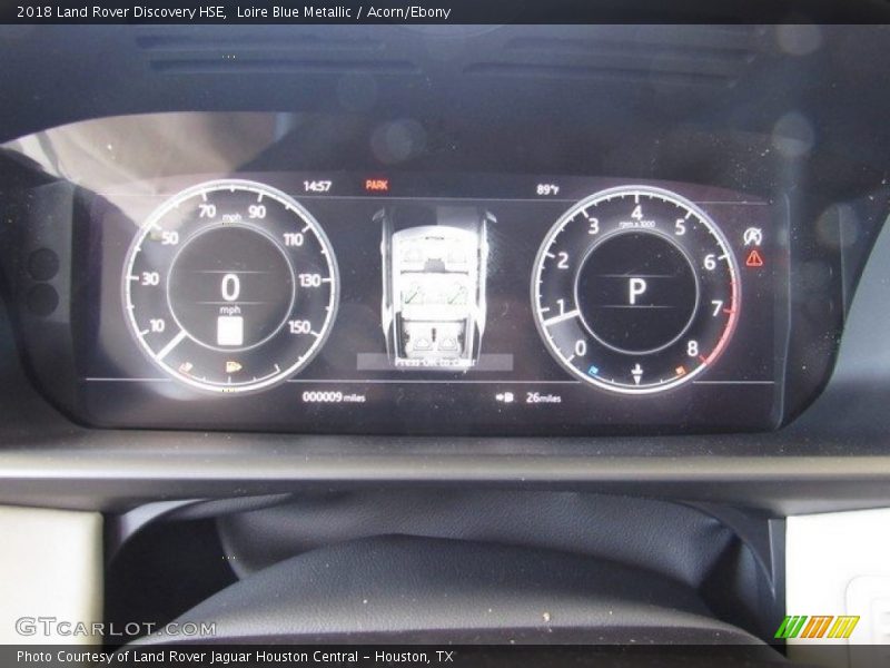 Loire Blue Metallic / Acorn/Ebony 2018 Land Rover Discovery HSE