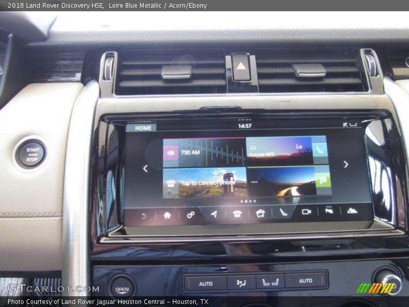 Loire Blue Metallic / Acorn/Ebony 2018 Land Rover Discovery HSE