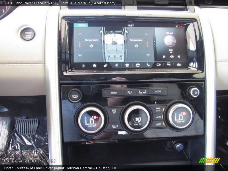 Loire Blue Metallic / Acorn/Ebony 2018 Land Rover Discovery HSE