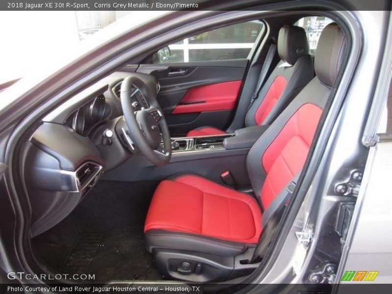 Front Seat of 2018 XE 30t R-Sport