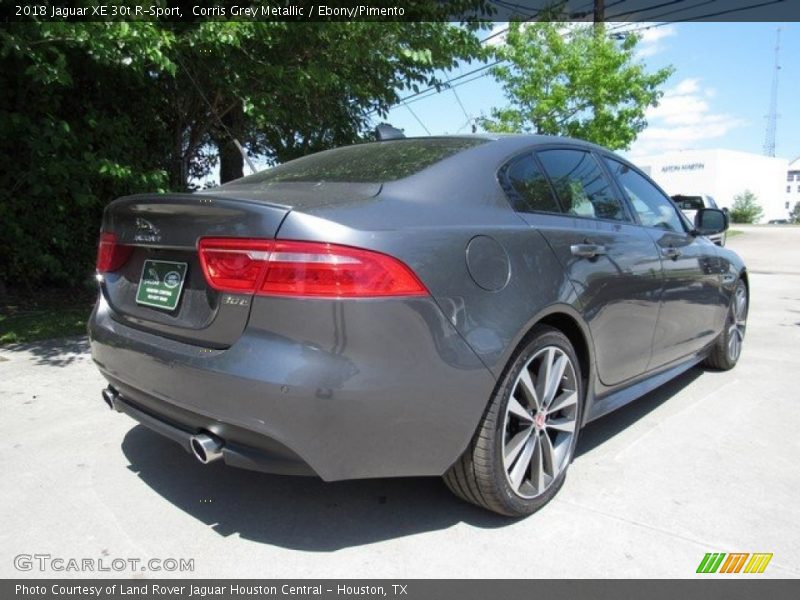 Corris Grey Metallic / Ebony/Pimento 2018 Jaguar XE 30t R-Sport