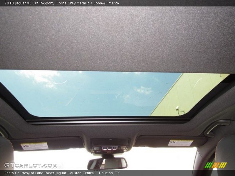 Corris Grey Metallic / Ebony/Pimento 2018 Jaguar XE 30t R-Sport