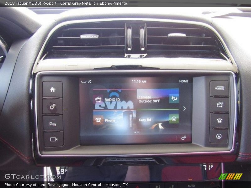 Controls of 2018 XE 30t R-Sport