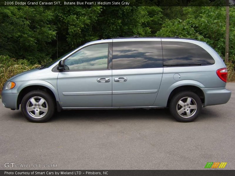 Butane Blue Pearl / Medium Slate Gray 2006 Dodge Grand Caravan SXT