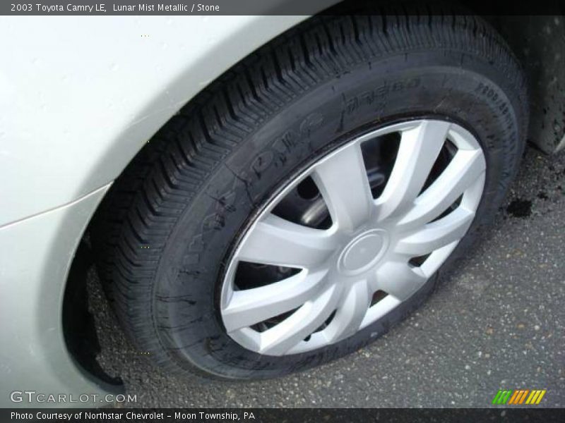 Lunar Mist Metallic / Stone 2003 Toyota Camry LE