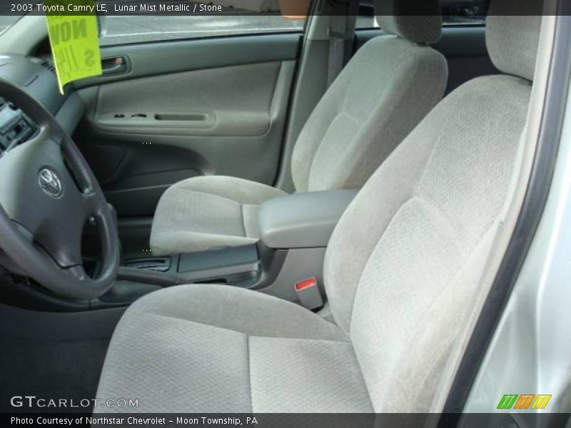 Lunar Mist Metallic / Stone 2003 Toyota Camry LE