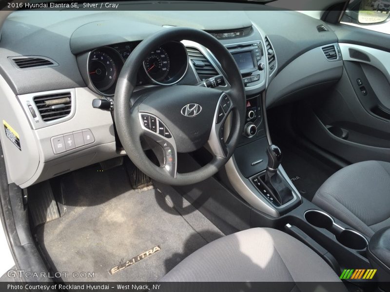 Silver / Gray 2016 Hyundai Elantra SE