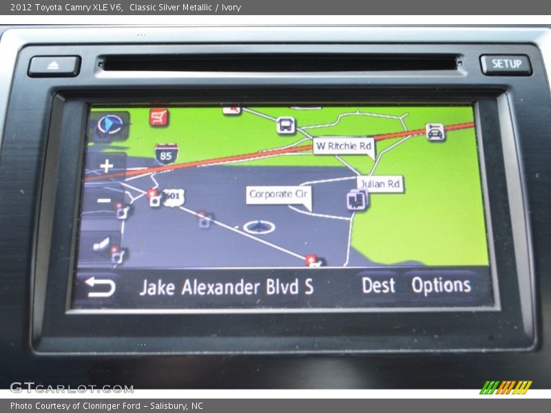 Classic Silver Metallic / Ivory 2012 Toyota Camry XLE V6