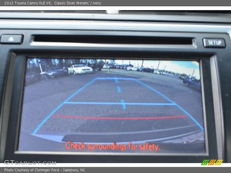 Classic Silver Metallic / Ivory 2012 Toyota Camry XLE V6