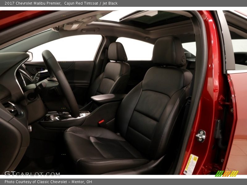 Cajun Red Tintcoat / Jet Black 2017 Chevrolet Malibu Premier
