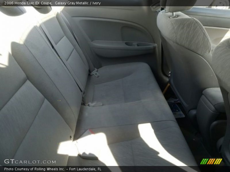 Galaxy Gray Metallic / Ivory 2006 Honda Civic EX Coupe
