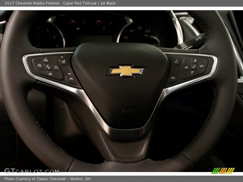 Cajun Red Tintcoat / Jet Black 2017 Chevrolet Malibu Premier