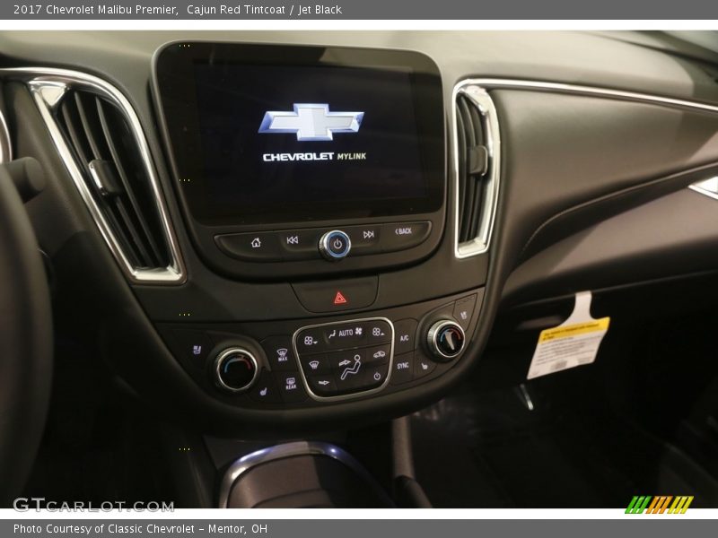 Cajun Red Tintcoat / Jet Black 2017 Chevrolet Malibu Premier