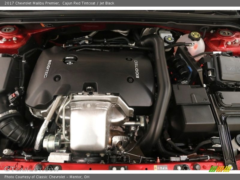 Cajun Red Tintcoat / Jet Black 2017 Chevrolet Malibu Premier