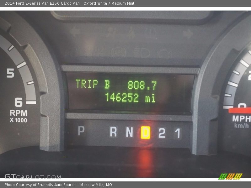 Oxford White / Medium Flint 2014 Ford E-Series Van E250 Cargo Van