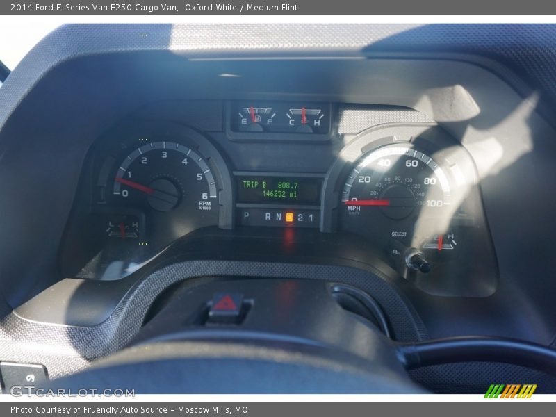 Oxford White / Medium Flint 2014 Ford E-Series Van E250 Cargo Van