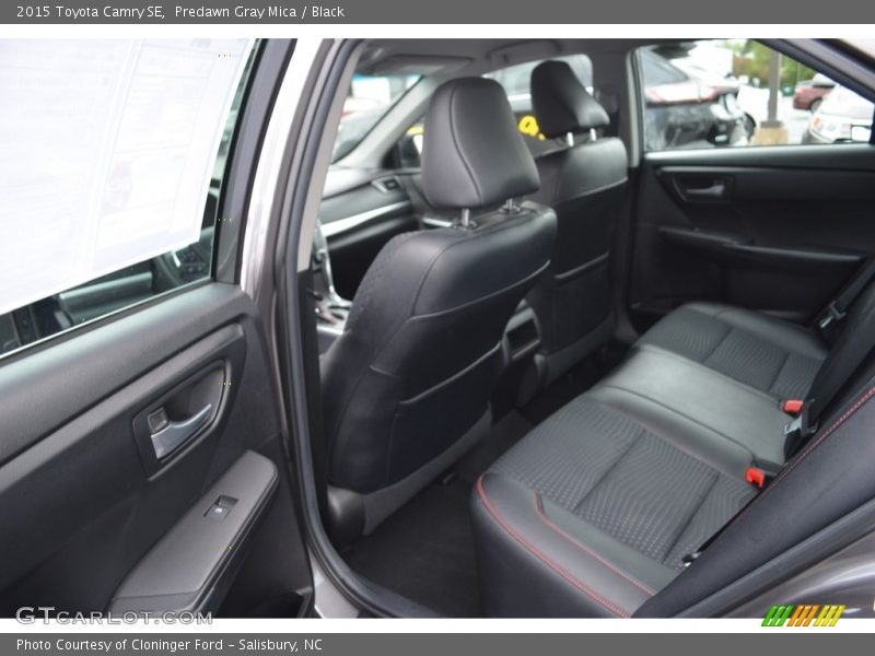 Predawn Gray Mica / Black 2015 Toyota Camry SE