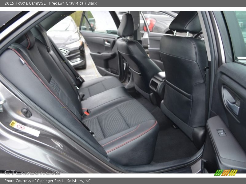 Predawn Gray Mica / Black 2015 Toyota Camry SE
