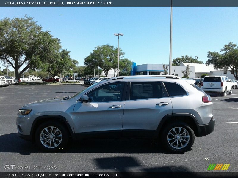 Billet Silver Metallic / Black 2019 Jeep Cherokee Latitude Plus