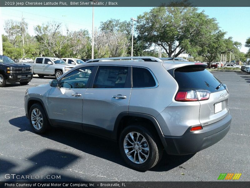 Billet Silver Metallic / Black 2019 Jeep Cherokee Latitude Plus