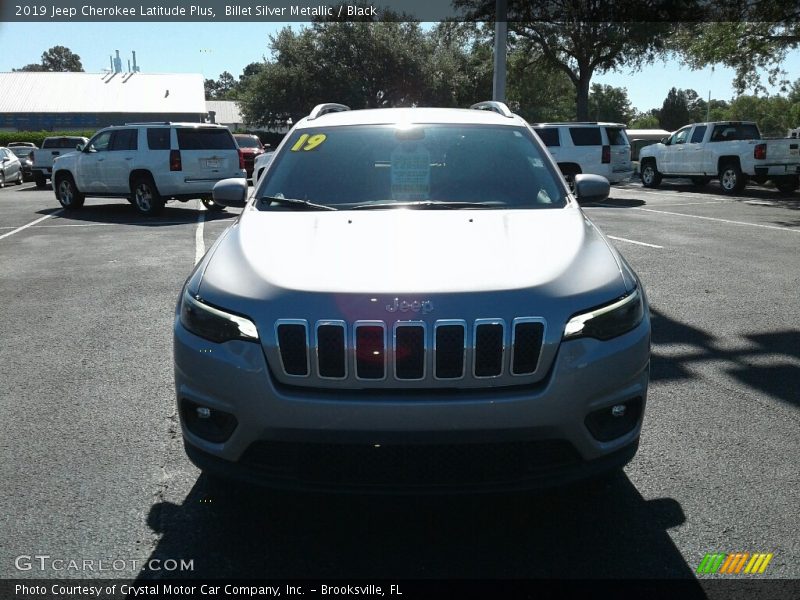 Billet Silver Metallic / Black 2019 Jeep Cherokee Latitude Plus