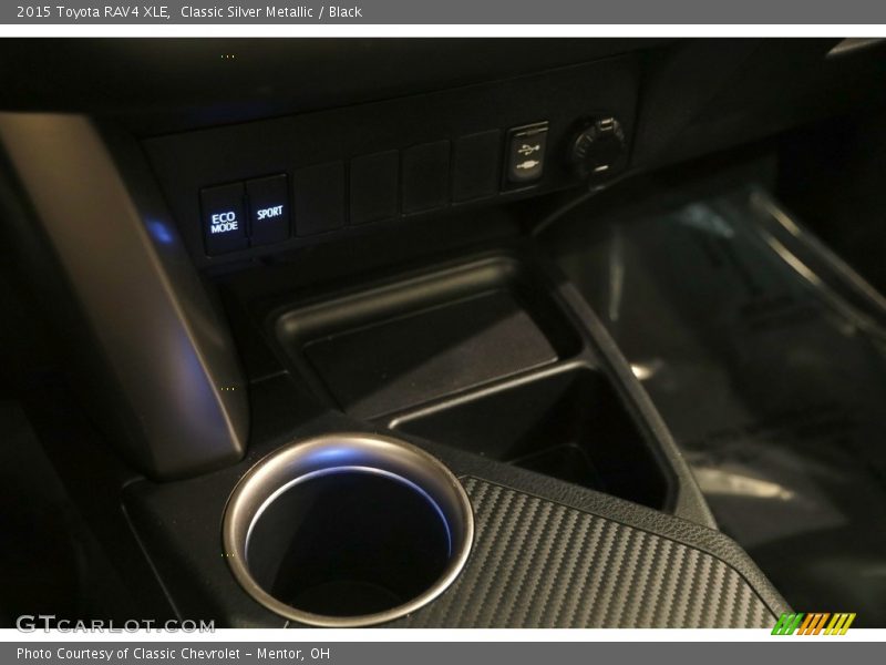 Classic Silver Metallic / Black 2015 Toyota RAV4 XLE