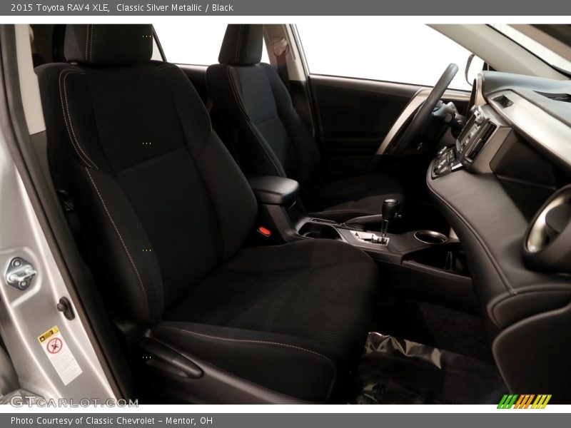 Classic Silver Metallic / Black 2015 Toyota RAV4 XLE
