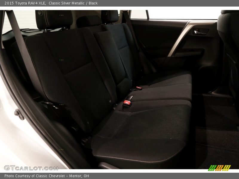 Classic Silver Metallic / Black 2015 Toyota RAV4 XLE