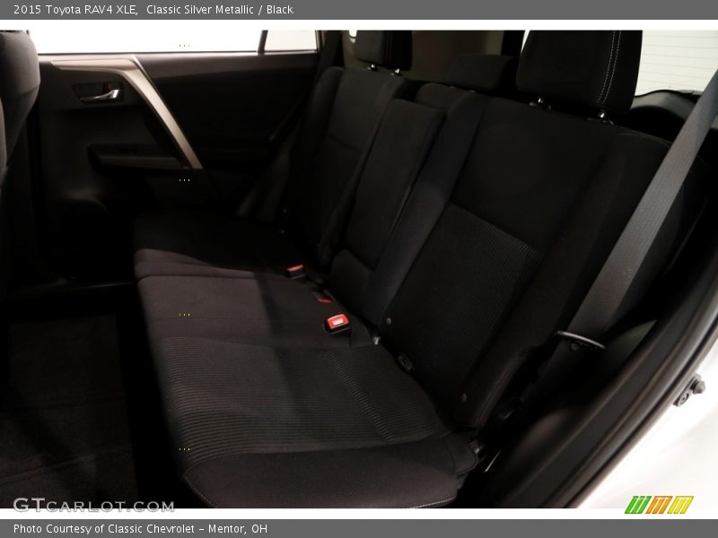 Classic Silver Metallic / Black 2015 Toyota RAV4 XLE