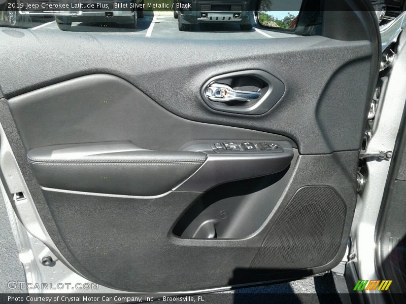 Billet Silver Metallic / Black 2019 Jeep Cherokee Latitude Plus
