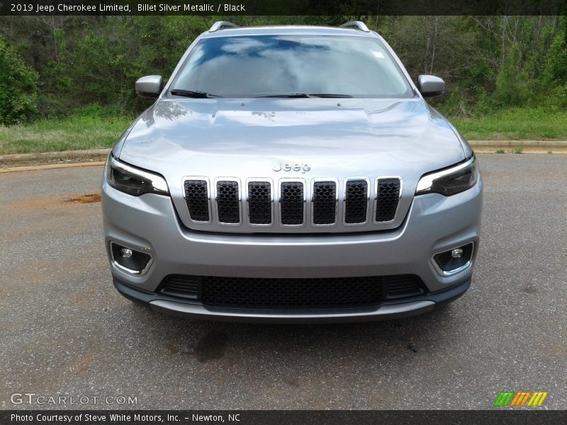 Billet Silver Metallic / Black 2019 Jeep Cherokee Limited
