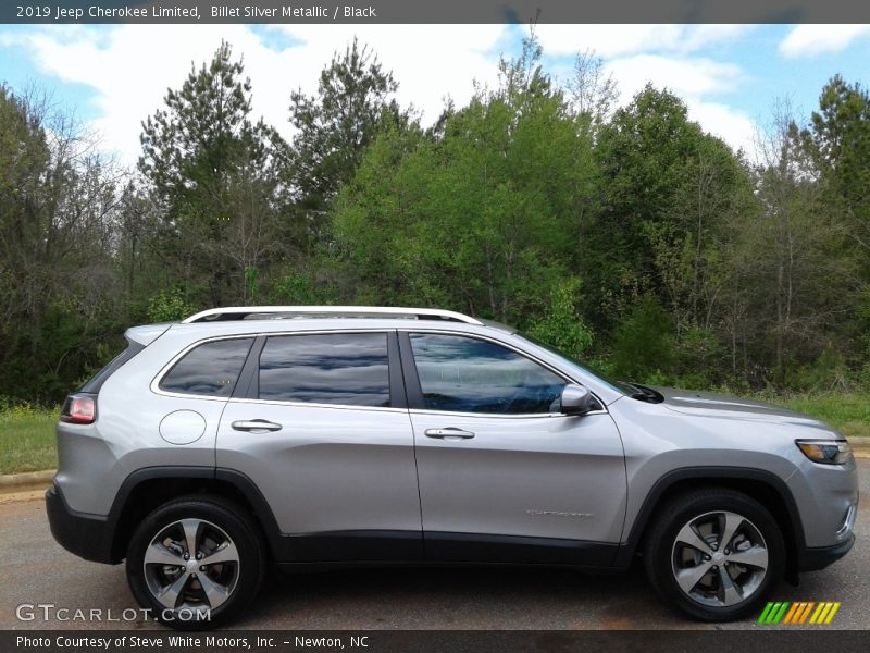 Billet Silver Metallic / Black 2019 Jeep Cherokee Limited
