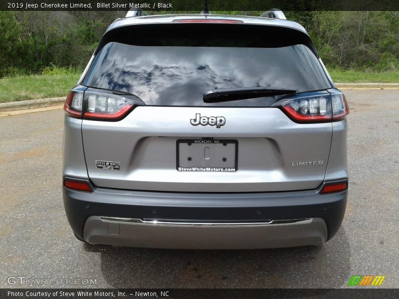 Billet Silver Metallic / Black 2019 Jeep Cherokee Limited