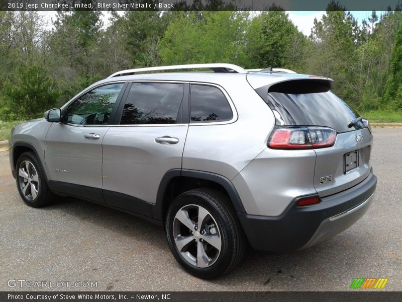 Billet Silver Metallic / Black 2019 Jeep Cherokee Limited