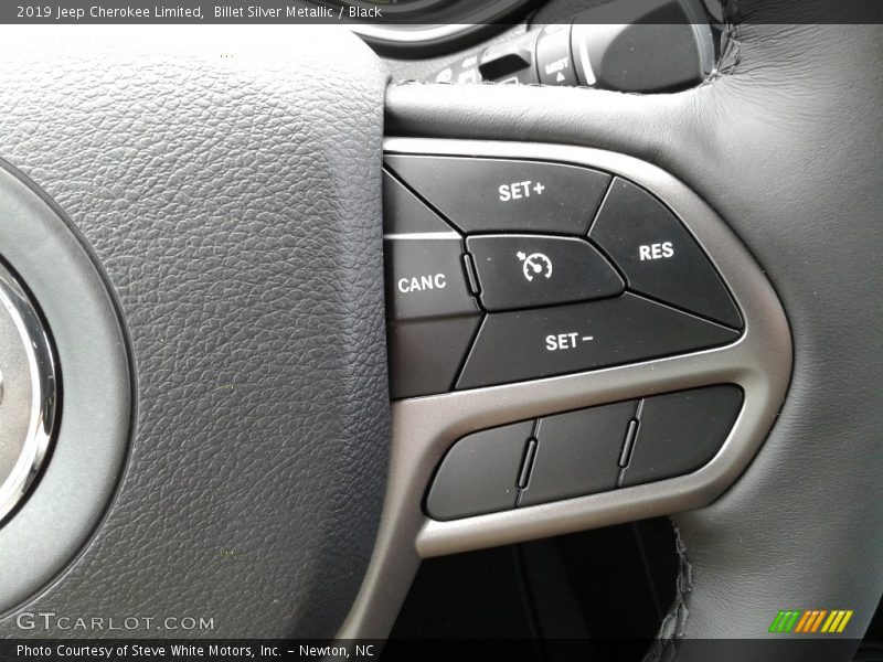 Billet Silver Metallic / Black 2019 Jeep Cherokee Limited