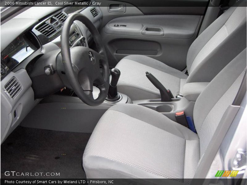 Cool Silver Metallic / Gray 2006 Mitsubishi Lancer ES