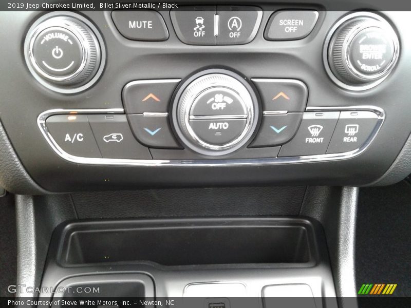 Billet Silver Metallic / Black 2019 Jeep Cherokee Limited