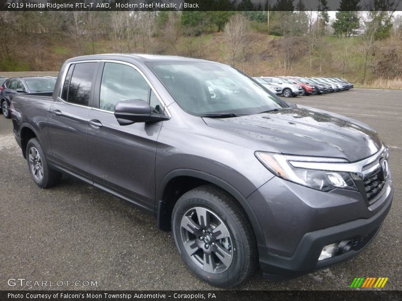 Front 3/4 View of 2019 Ridgeline RTL-T AWD