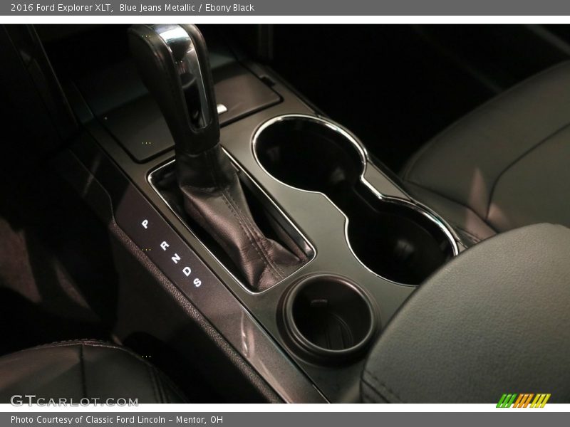 Blue Jeans Metallic / Ebony Black 2016 Ford Explorer XLT