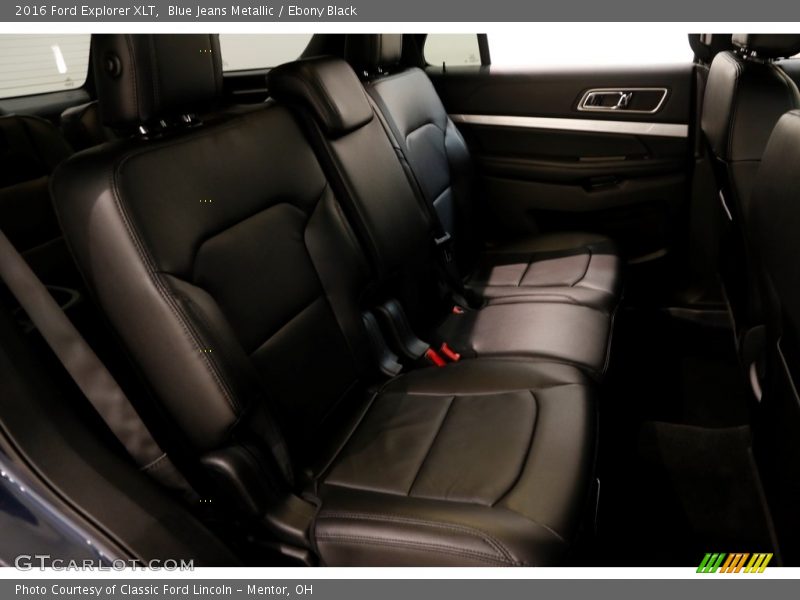 Blue Jeans Metallic / Ebony Black 2016 Ford Explorer XLT