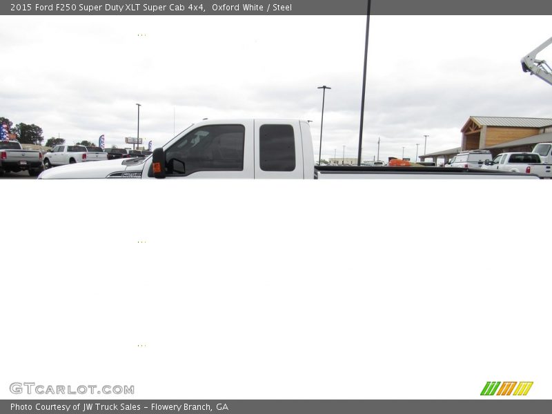 Oxford White / Steel 2015 Ford F250 Super Duty XLT Super Cab 4x4