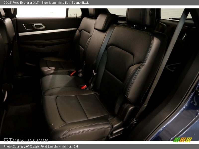 Blue Jeans Metallic / Ebony Black 2016 Ford Explorer XLT