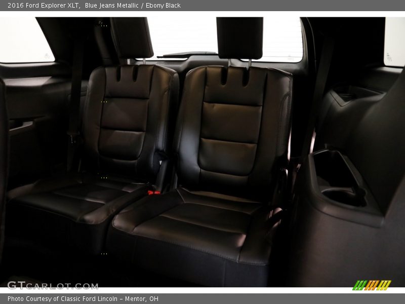 Blue Jeans Metallic / Ebony Black 2016 Ford Explorer XLT